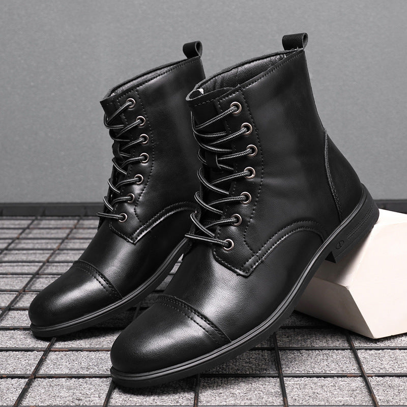 WILFRIED | Leather Boots - Retail Flare