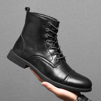 WILFRIED | Leather Boots - Retail Flare