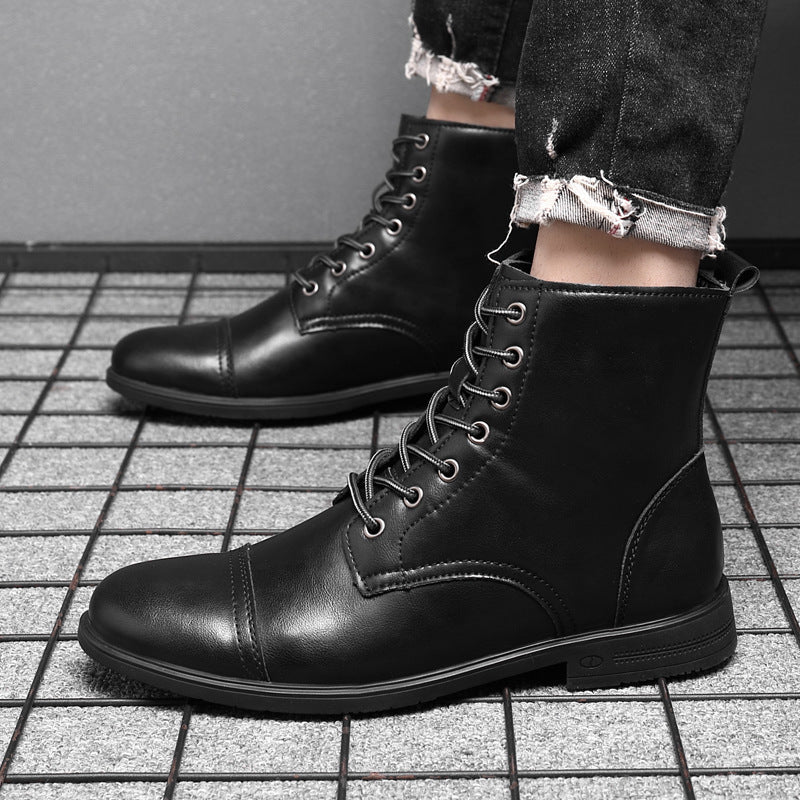 WILFRIED | Leather Boots - Retail Flare