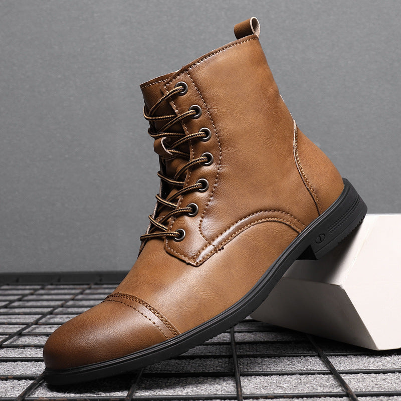 WILFRIED | Leather Boots - Retail Flare