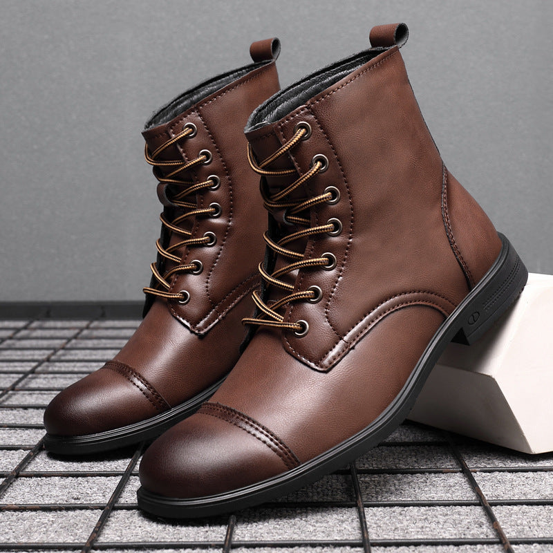 WILFRIED | Leather Boots - Retail Flare