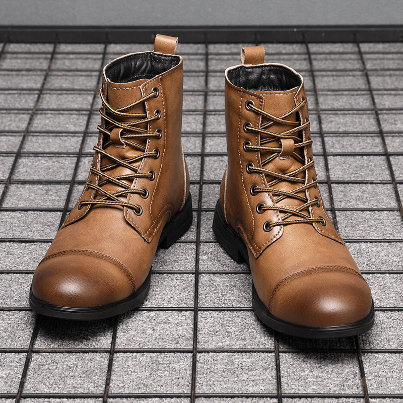 WILFRIED | Leather Boots - Retail Flare