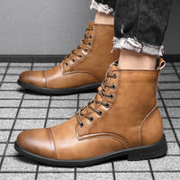 WILFRIED | Leather Boots - Retail Flare