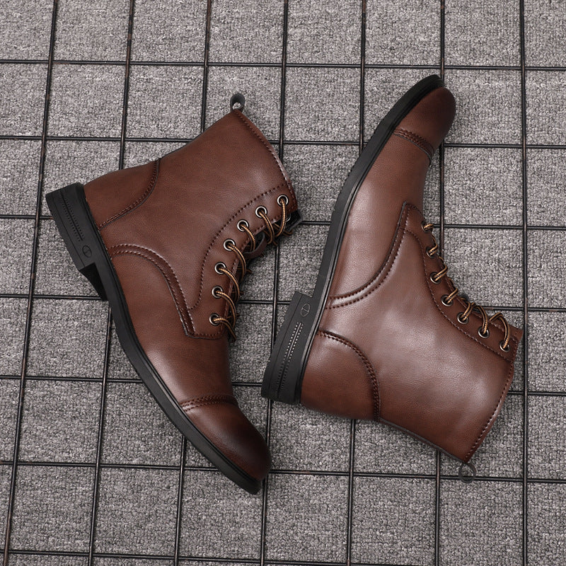 WILFRIED | Leather Boots - Retail Flare