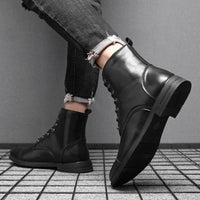 WILFRIED | Leather Boots - Retail Flare