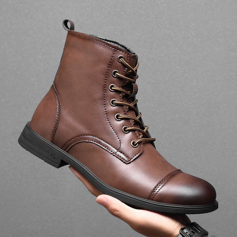 WILFRIED | Leather Boots - Retail Flare