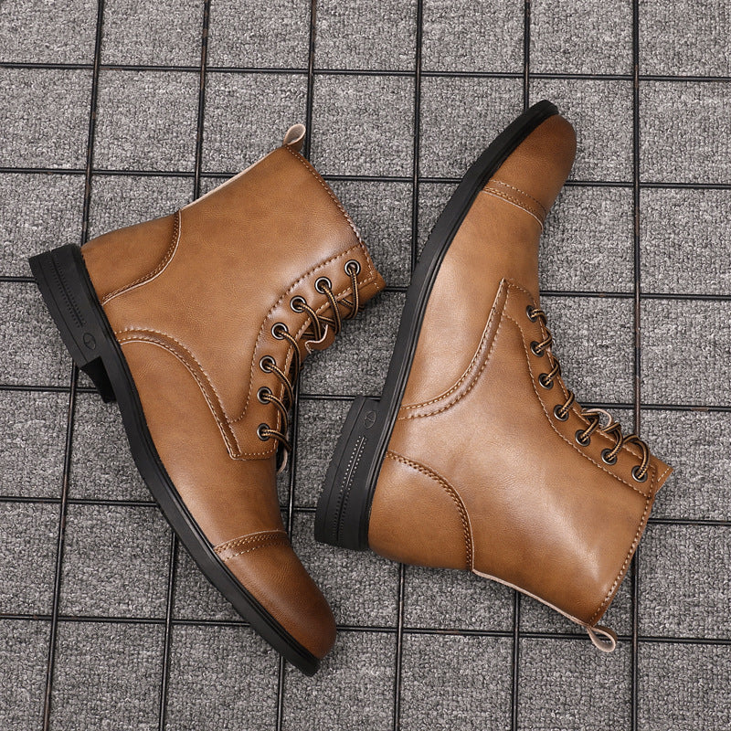 WILFRIED | Leather Boots - Retail Flare