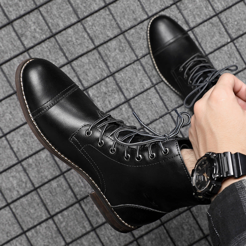 WILFRIED | Leather Boots - Retail Flare