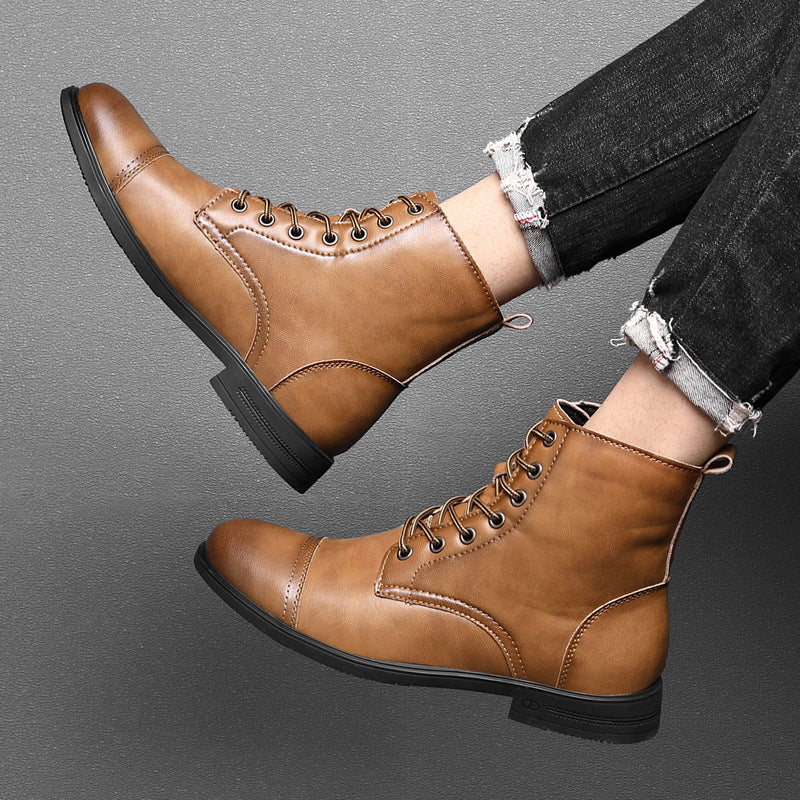 WILFRIED | Leather Boots - Retail Flare