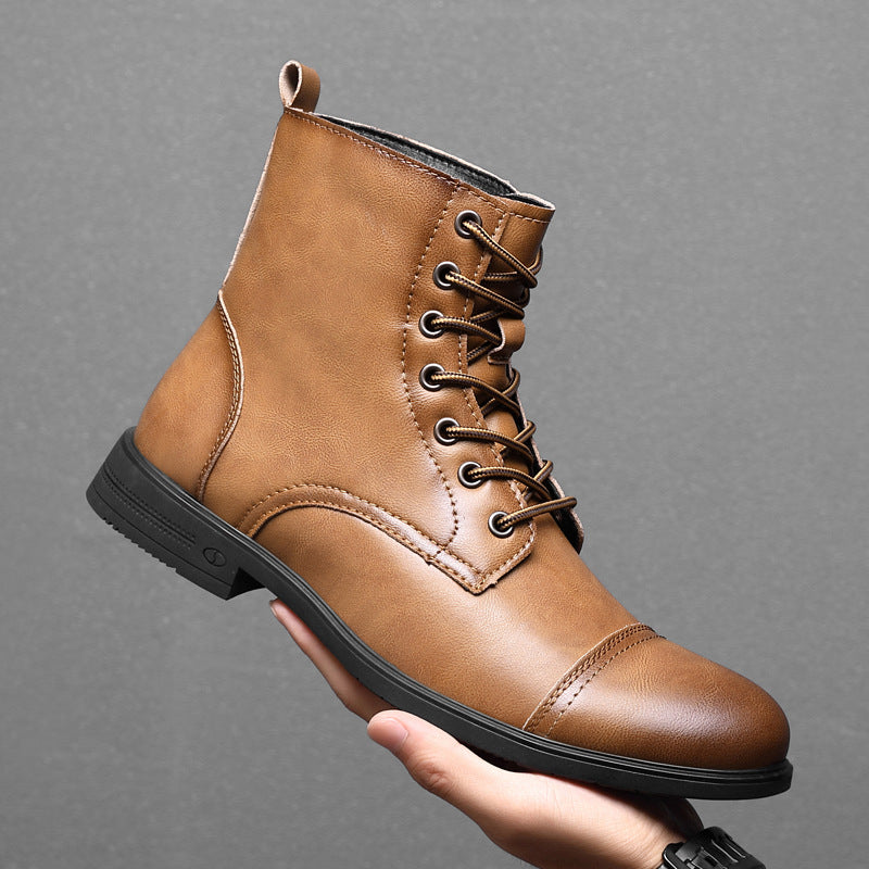 WILFRIED | Leather Boots - Retail Flare