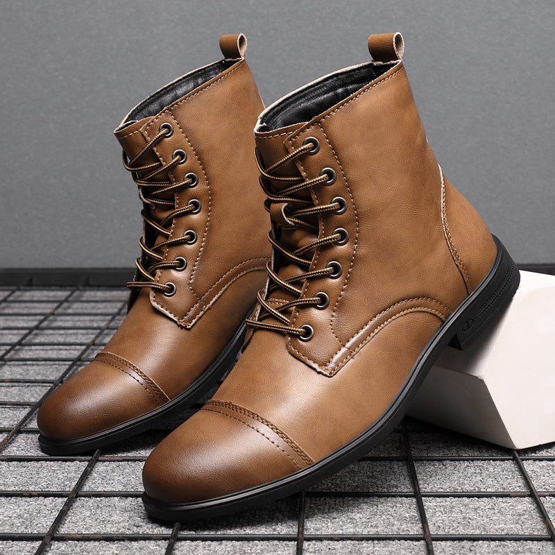 WILFRIED | Leather Boots - Retail Flare