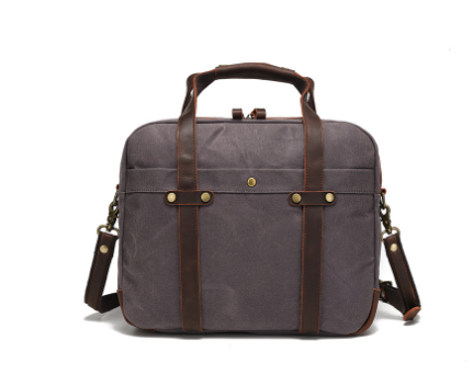 ASHVILLE | Canvas Laptop Messenger Bag - Retail Flare