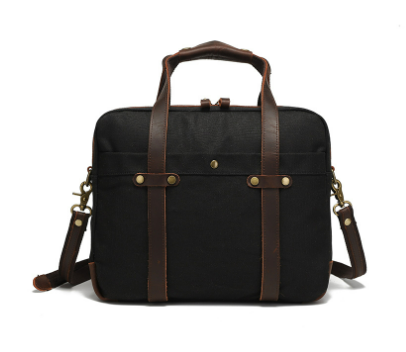 ASHVILLE | Canvas Laptop Messenger Bag - Retail Flare