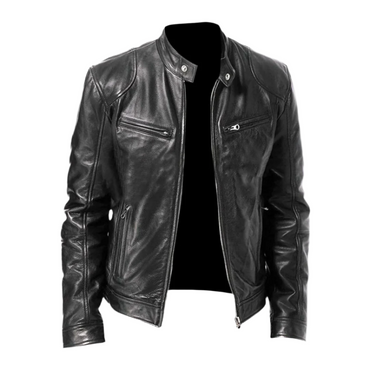 CALVIN™ | Leather Men's Jacket - Retail Flare