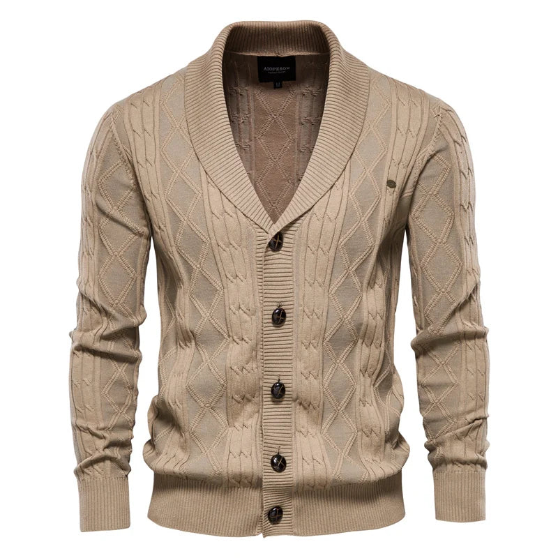 VAN TILBURGH™ | Men's Button-Up Cardigan - Retail Flare