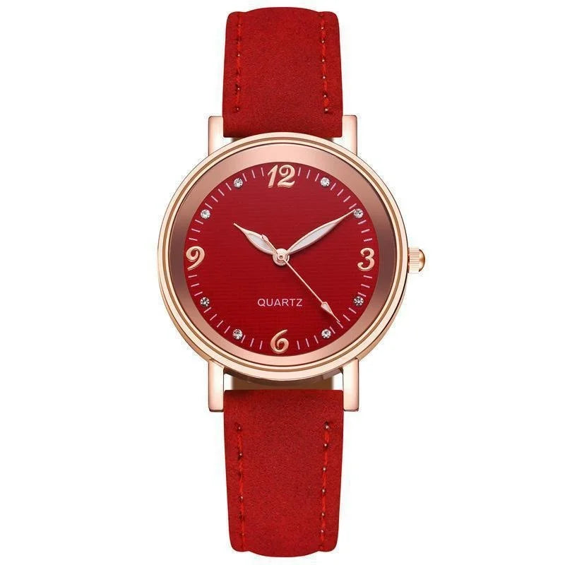 Prestige Leather Band Timepiece