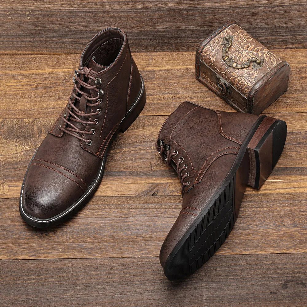 RALPH | Vintage Derby Boots - Retail Flare