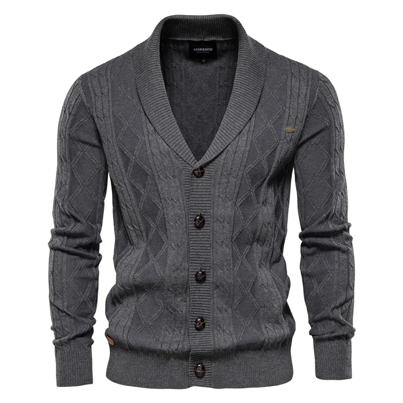 VAN TILBURGH™ | Men's Button-Up Cardigan - Retail Flare