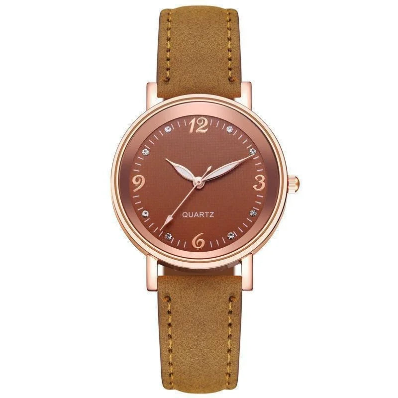 Prestige Leather Band Timepiece