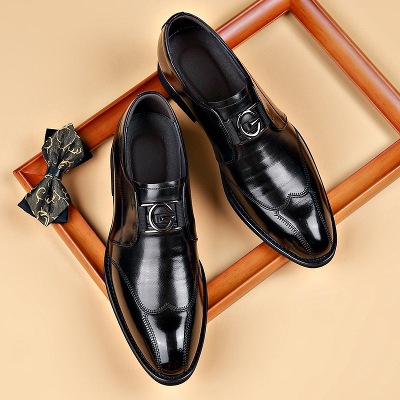 GIOVANNI™ | Handmade Leather Shoes - Retail Flare