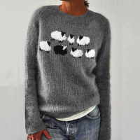 SILVIA | Retro Sweater - Retail Flare