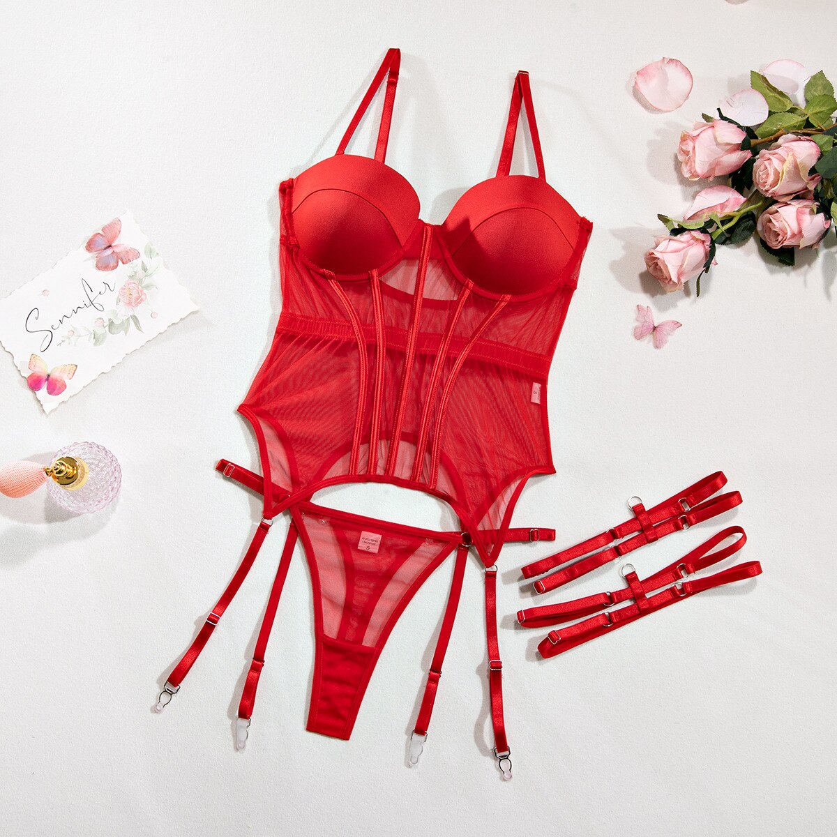 AMBER | French Lingerie Set - Retail Flare