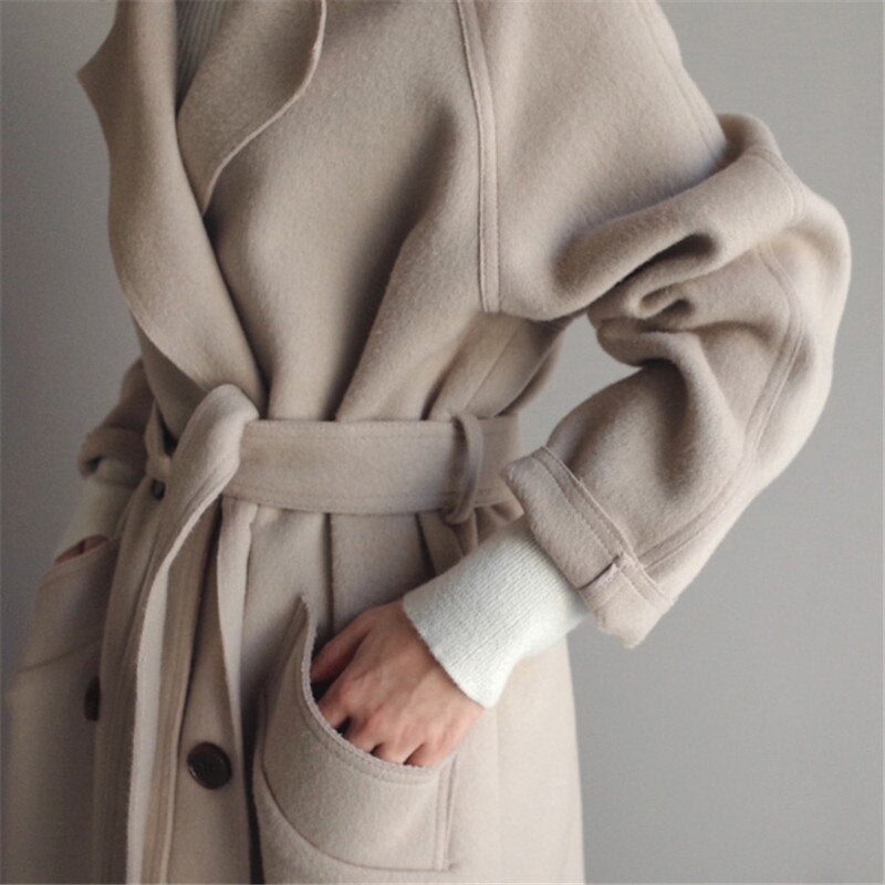 JANNA™ | Stylish Wool Coat - Retail Flare