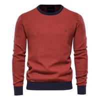 VAN TILBURGH™ | Men's Sweater with Checkered Pattern - Retail Flare