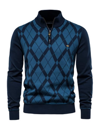 VAN TILBURGH™ | Half-Zip Men's Sweater - Retail Flare