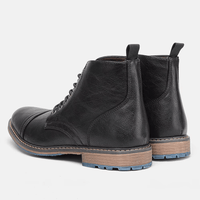 THORSTEN | Stylish Leather Ankle Boots - Retail Flare