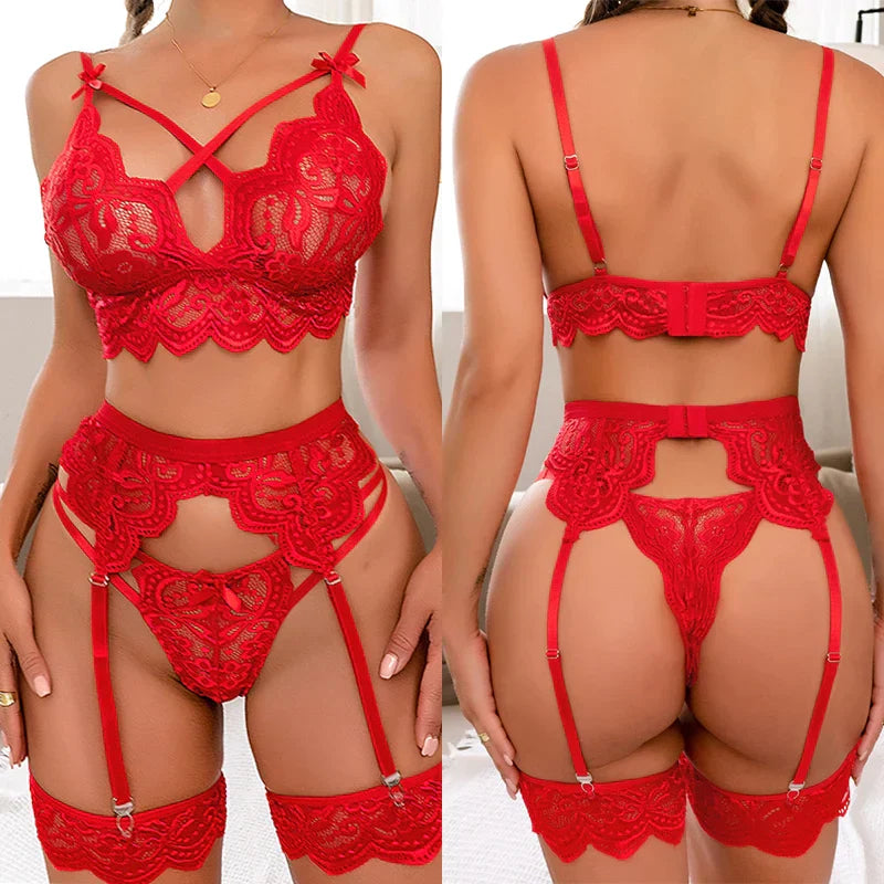 MARIANA | 3-Piece French Lingerie Set - Retail Flare