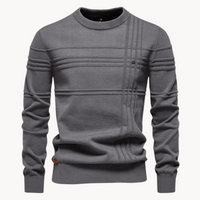 VAN TILBURGH™ | Men's Sweater with Checkered Design - Retail Flare