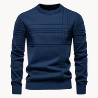 VAN TILBURGH™ | Men's Sweater with Checkered Design - Retail Flare