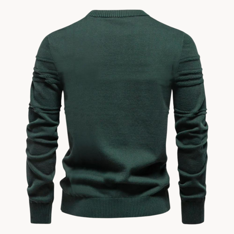 VAN TILBURGH™ | Men's Sweater with Checkered Design - Retail Flare