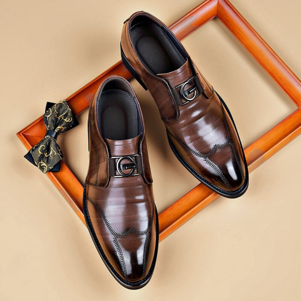 GIOVANNI™ | Handmade Leather Shoes - Retail Flare