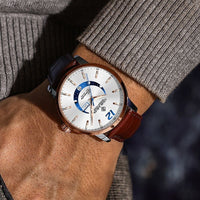 Celestial Moonphase Luminous Calendar Watch