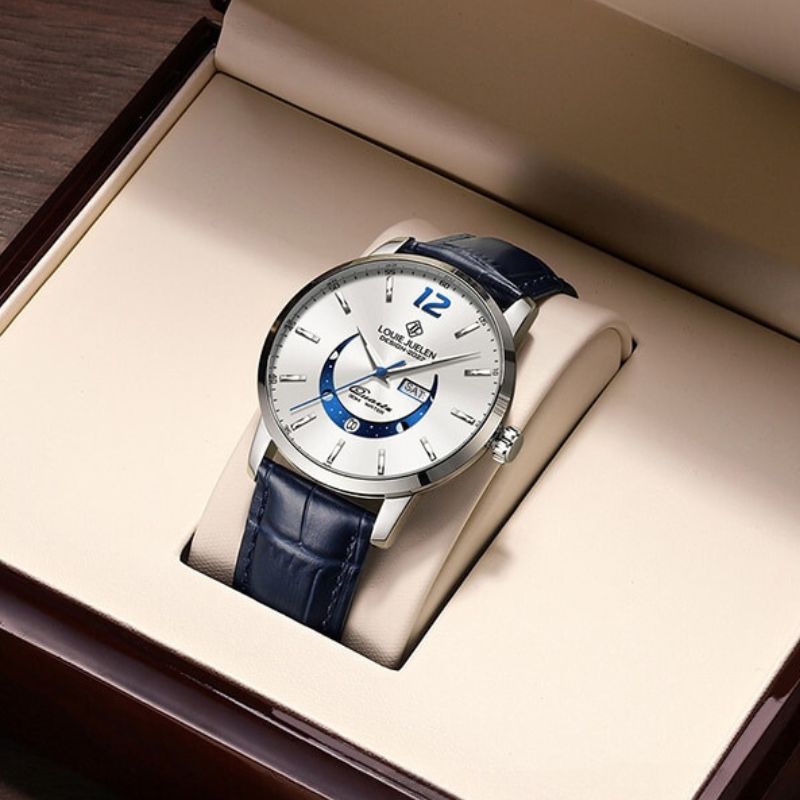 Celestial Moonphase Luminous Calendar Watch