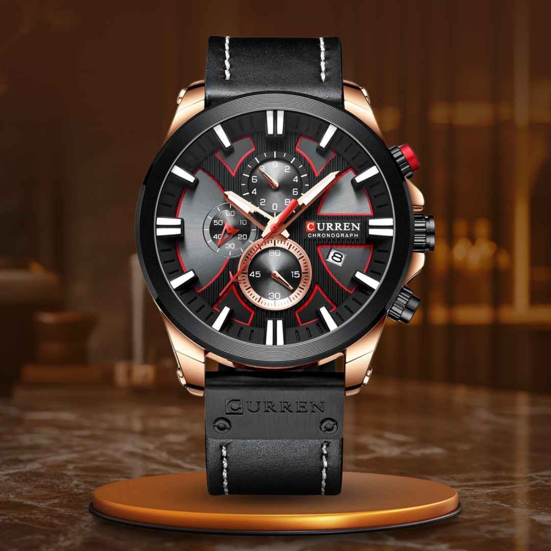 Sophisticated Prestige Quartz Wristwatch - Retail Flare