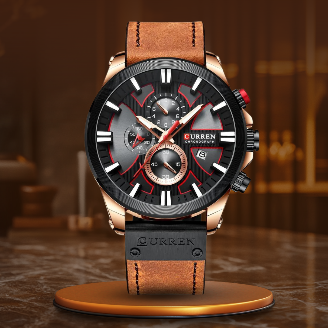 Sophisticated Prestige Quartz Wristwatch - Retail Flare