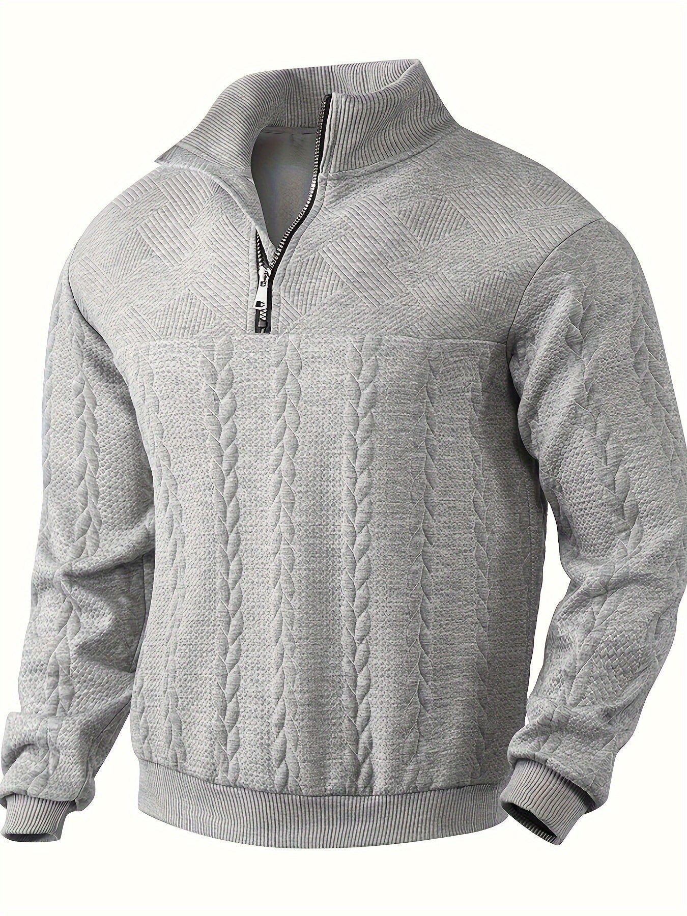 ROMEO | Vintage Men's Sweater with Zipper