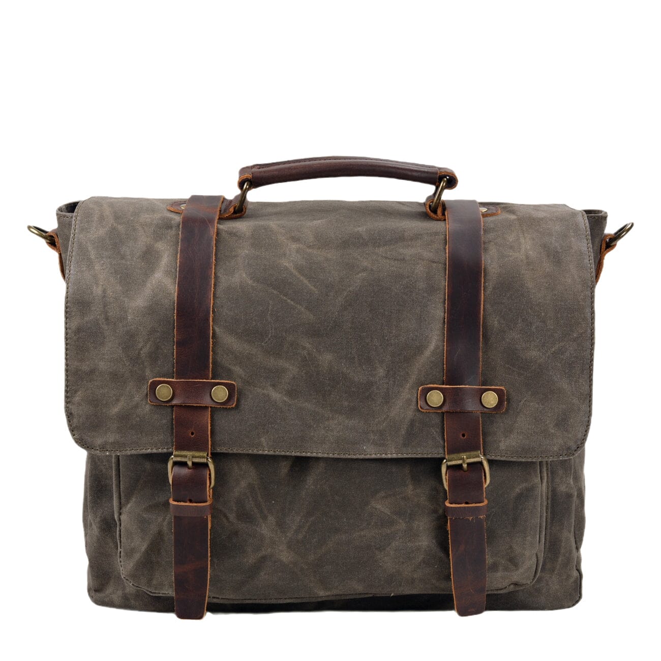 BRUGES | Canvas and Leather Shoulder Bag - Retail Flare