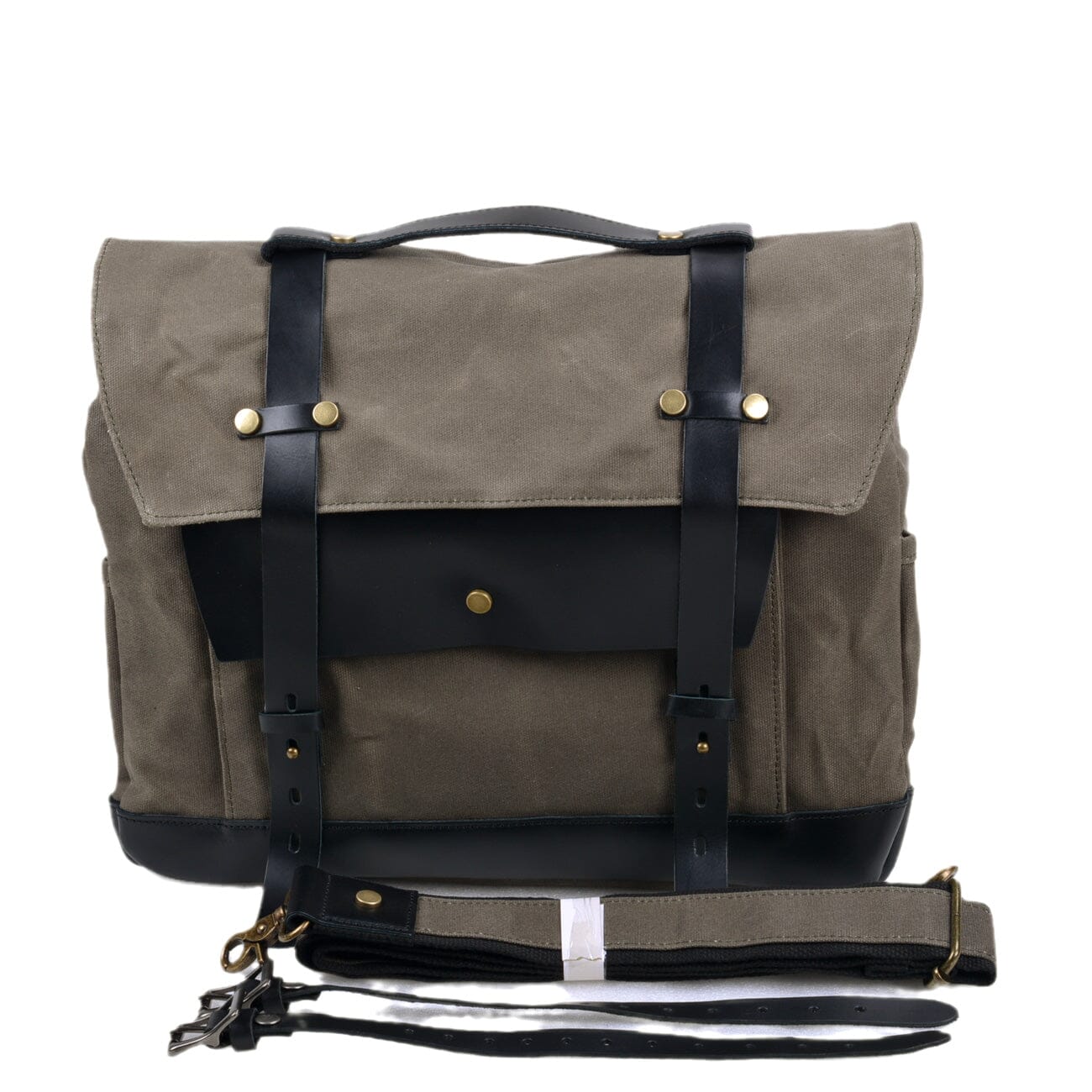 SEATTLE | Canvas Motorcycle Saddlebag - Retail Flare