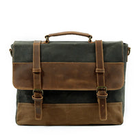 MOKALO | Waxed Canvas Messenger Bag - Retail Flare