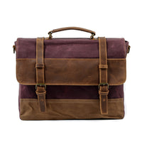 MOKALO | Waxed Canvas Messenger Bag - Retail Flare