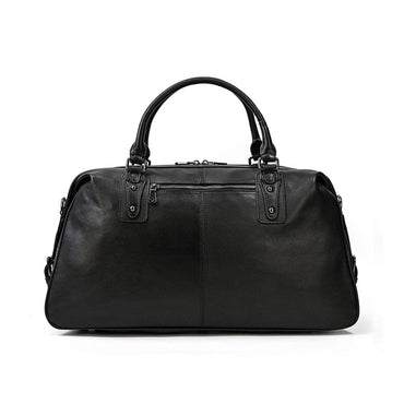 AALBORG | Black Leather Travel Bag - Retail Flare