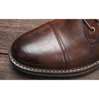 DAWSON™ | Leather Oxford Boots - Retail Flare