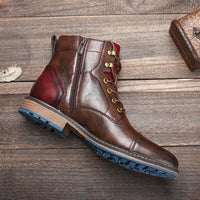 DAWSON™ | Leather Oxford Boots - Retail Flare