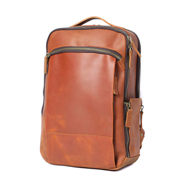 LARVIK | Leather Laptop Backpack - Retail Flare