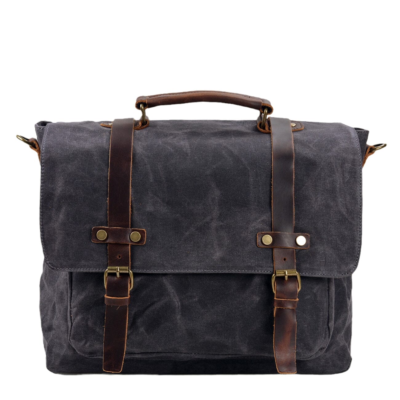 BRUGES | Canvas and Leather Shoulder Bag - Retail Flare