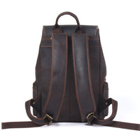 FLAM | Leather Drawstring Backpack - Retail Flare